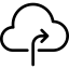 Cloud networking icon 64x64